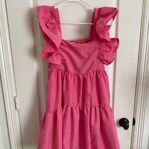 Pink Tiered Dress